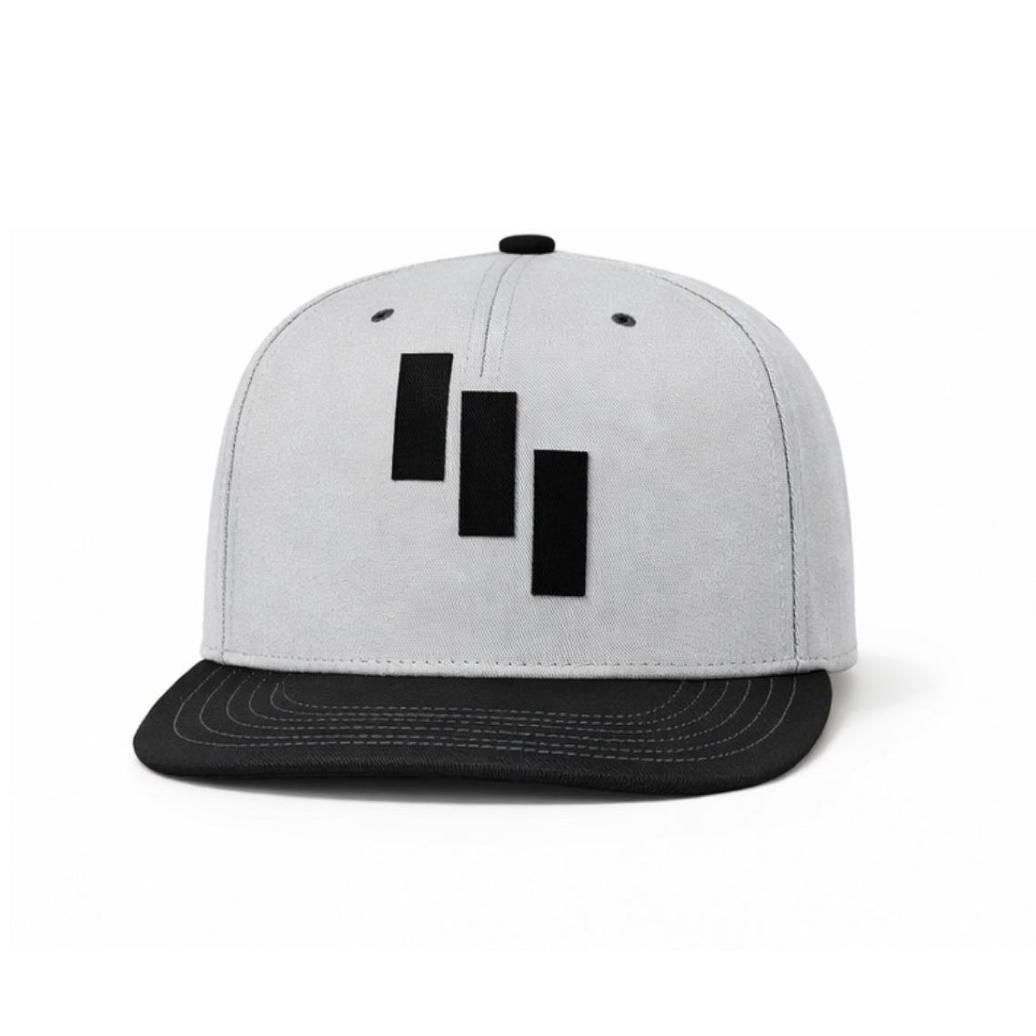 Greyscale Silhouette Snapback