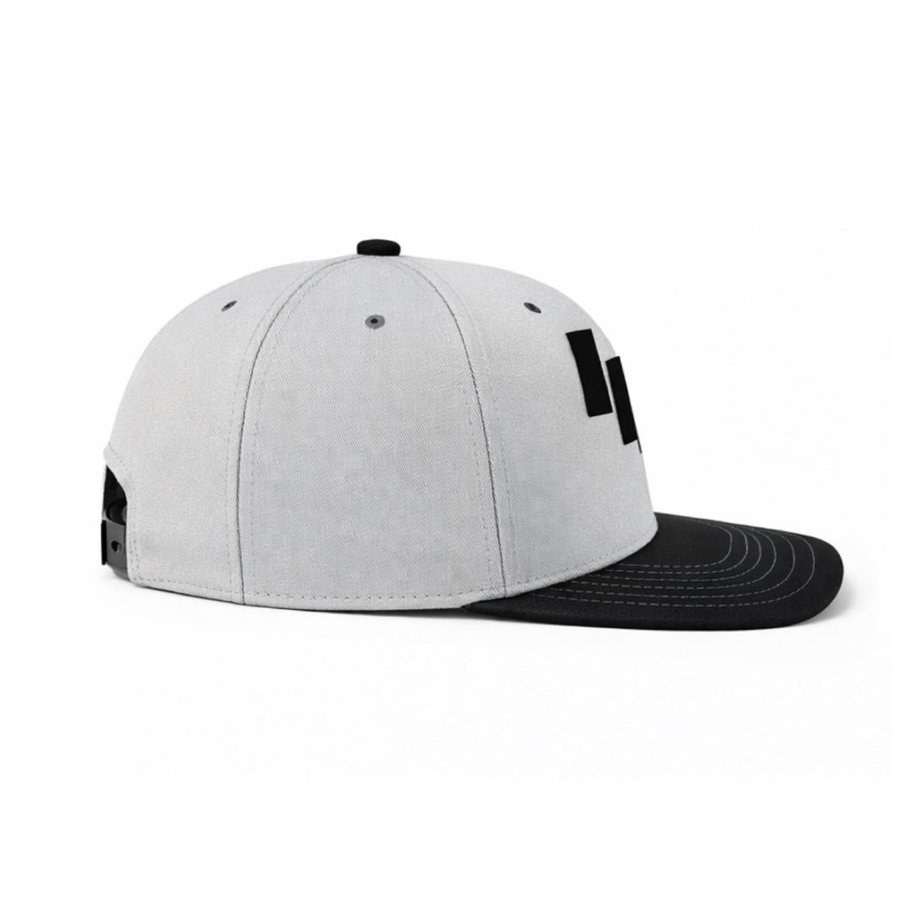 Greyscale Silhouette Snapback