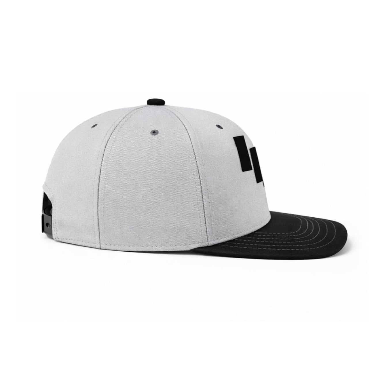 Greyscale Silhouette Snapback